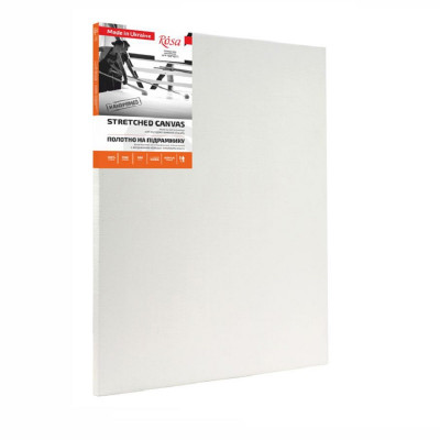 20х30 см, ЛЬОН, середнє зерно, акриловий ґрунт, Полотно на підрамнику ROSA Gallery