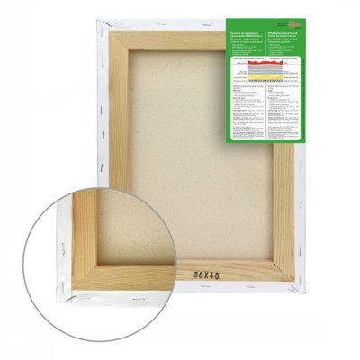 20х20 см, Бавовна, дрібне зерно, акриловий ґрунт, Полотно на підрамнику ROSA Gallery