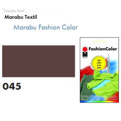 Краситель для ткани, Темно-коричневый, Marabu, 30 г, 174023045