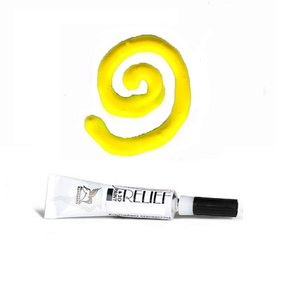 Контур по стеклу и керамике Желтый Deco Renesans