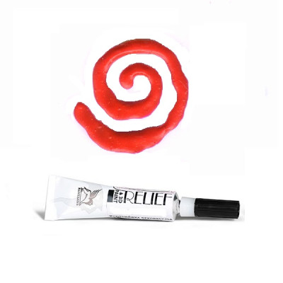 Контур по стеклу и керамике Красный Deco Renesans