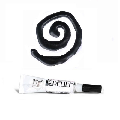 Контур по стеклу и керамике Черный Deco Renesans