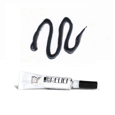 Контур по стеклу и керамике Черный Deco Renesans