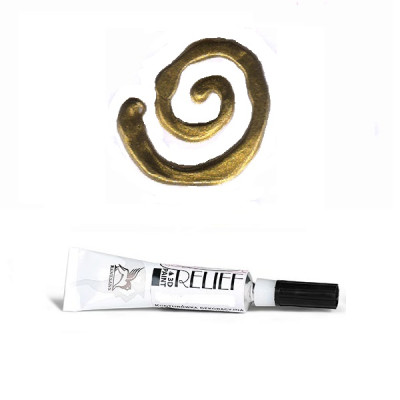 Контур по стеклу и керамике Бронзовый Deco