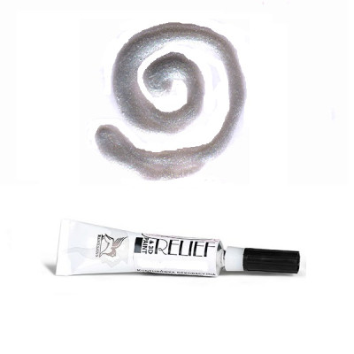 Контур по стеклу и керамике Серебряный Deco