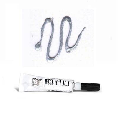 Контур по стеклу и керамике Серебряный Deco