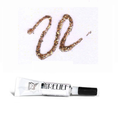 Контур по стеклу с Золотыми блестками 195 Deco