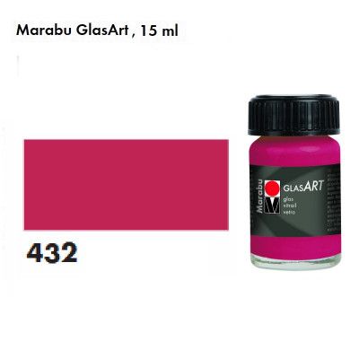Кармин, Marabu-GlasArt, 15мл, на основе растворителя