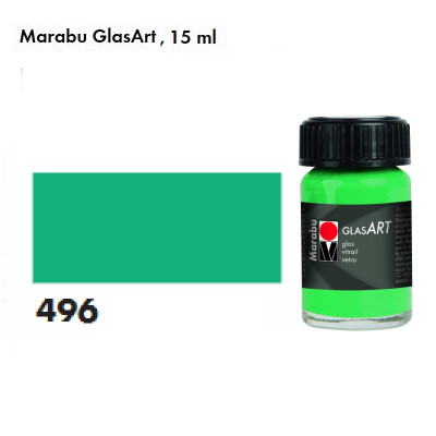 Изумрудная, Marabu-GlasArt, 15мл, на основе растворителя