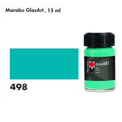 Бирюзова, Marabu-GlasArt, 15мл, на основе растворителя