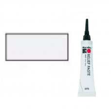 Белый витражный контур, 20мл , Marabu , 130707070