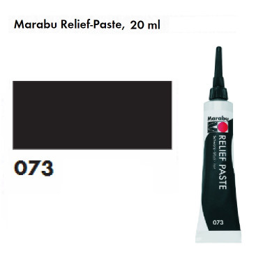 Черный витражный контур, 20мл , Marabu , 130707073