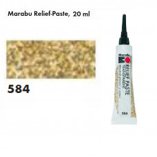 Золотой с блестками витражный контур, 20мл , Marabu , 13070584