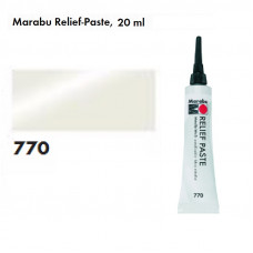 Белый металлик витражный контур, 20мл , Marabu , 130707770