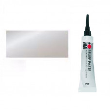 Серебряный металлик витражный контур, 20мл , Marabu , 130707782