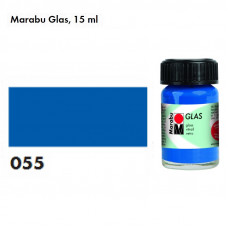 Ультрамарин вітражна фарба, 15 мл., на водній основі, Marabu Glas 130639055 Ультрамарин вітражна фарба, 15 мл., на водній основі, Marabu Glas 130639055
