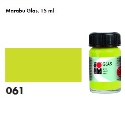Резеда вітражна фарба, 15 мл., на водній основі, Marabu Glas 130639061