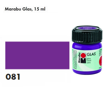 Аметист вітражна фарба, 15 мл., на водній основі, Marabu Glas 130639081