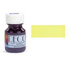 Желтая светлая витражная краска, 30 мл., 110 Deco Renesans