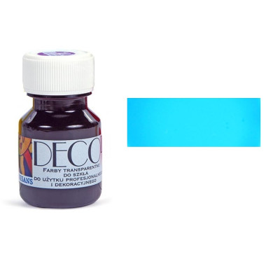 Краска витражная Синяя, 30 мл. Deco Renesans