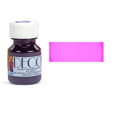 Краска витражная Маджента, 30 мл. Deco Renesans