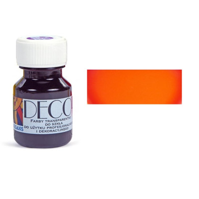 Краска витражная Вермиллион, 30 мл. Deco Renesans