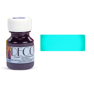 Краска витражная Зеленая, 30 мл. Deco Renesans