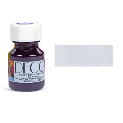 Краска витражная Серебряная, 30 мл. Deco Renesans