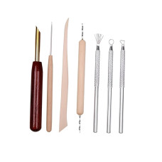 Набор инструментов 7 шт. для скульптуры, лепки и гончарства 06969 Josef Otten