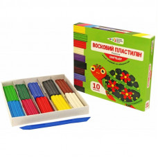 Набор воскового пластилина, 10 цветов, 120 г., ГАММА Craft and Joy 331016/Cr
