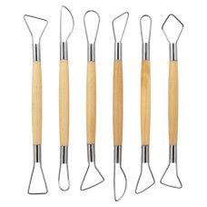 Набор инструментов 6 шт. для скульптуры, лепки и гончарства 11116 DK ART