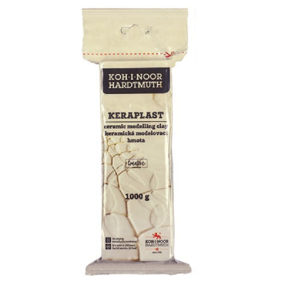 Белая керамическая масса, самозастивающая, 1000 г., KOH-I-NOOR KERAplast 0131706 Белая керамическая масса, самозастивающая, 1000 г., KOH-I-NOOR KERAplast 0131706